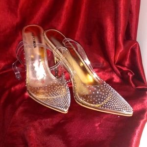 Fashion Nova Crystal Clear Heals